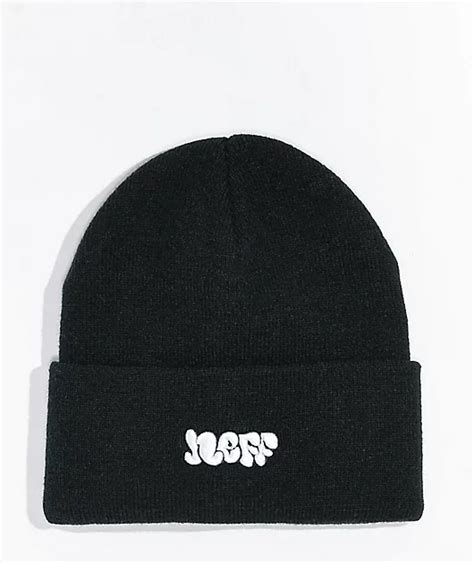 Neff William Black Beanie