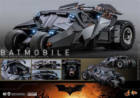 The Dark Knight Trilogy Hot Toys Batmobile First Look From Sideshow