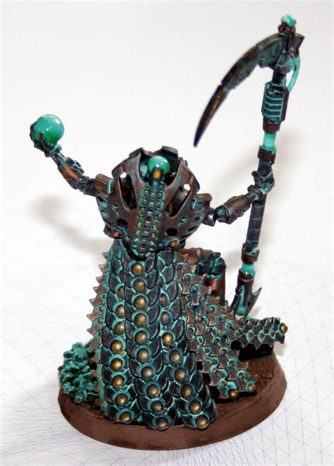 Necron Overlord Rear By Dark Dreaming On Deviantart