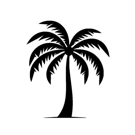 Free Palm Tree SVG K40 Laser Cutter