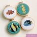 Tropical Fish Cross Stitch Pattern Bundle Set Of 4 Tropical Fish