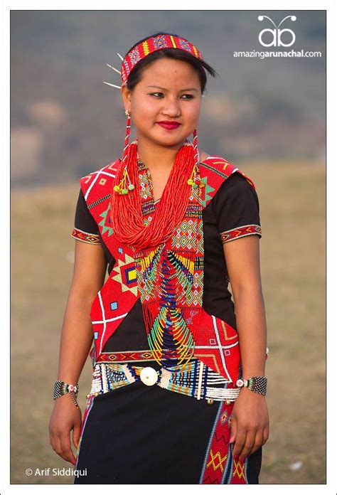 Arunachal Pradesh Longding Costume Ethnique Femme Costume