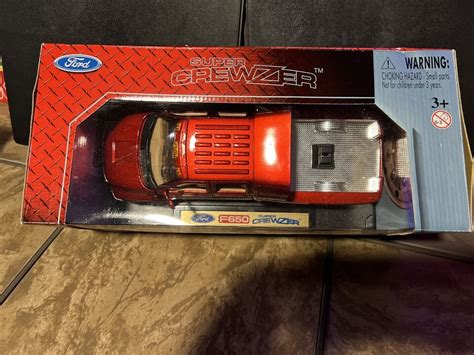 Motor Max 73103 1 24 Diecast 2005 Ford F 650 Super Crewzer Truck Pickup New Ebay