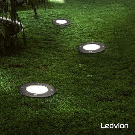 Ledvion Set Van 9 SMART Inbouwspots Ronde LED Inbouwspot 5W Zwart