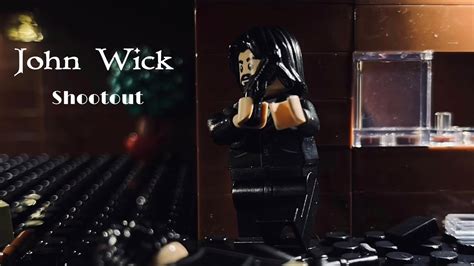 Lego John Wick Shootout Stop Motion Youtube