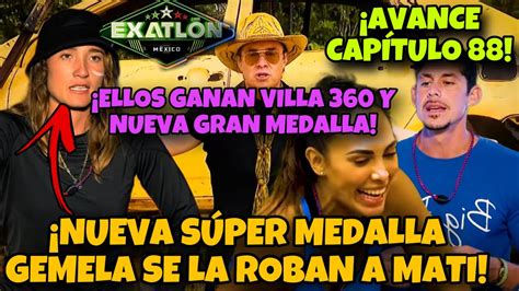 AVANCE CAP 88ELLOS GANAN VILLA 360 Y NUEVA GRAN MEDALLA R0BO A MATI