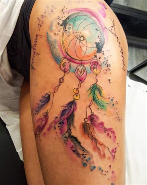 50 Gorgeous Dreamcatcher Tattoos Done Right Tattooblend