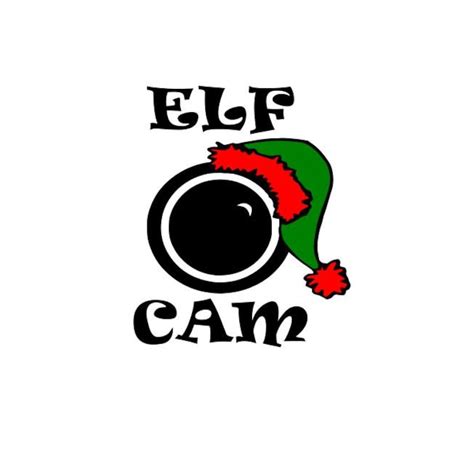 Elf Cam Svg Elf Watch Svg Elf Surveillance Svg Christmas | Etsy