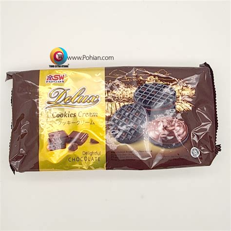 Delux Cookies Cream Chocolate 160 Gram Agen Sembako Grosir Grosir Sembako Murah Tangerang