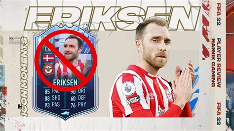 90 Eriksen Fut Fantasy Player Reviewoh Wait Fifa 22 Youtube