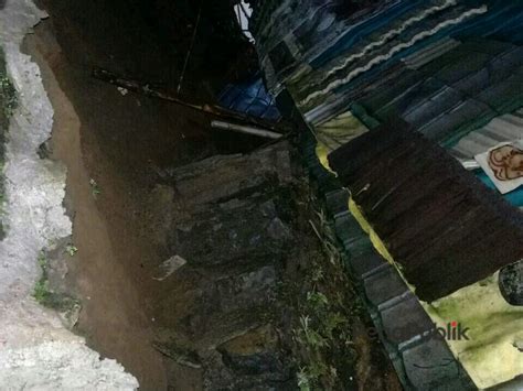 Hujan Deras Dikawasan Puncak Kampung Pasir Pogor Jogjogan Dilanda