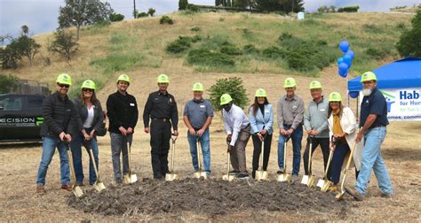 Habitat For Humanity Breaks Ground On Nine Homes In Paso Robles • Paso