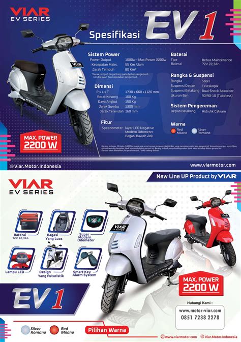 Harga Viar Ev Harga Fitur Dan Keunggulan Motor Listrik Viar Ev