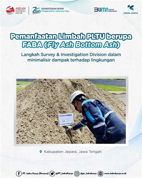 Pemanfaatan Limbah Pltu Berupa Faba Fly Ash Bottom Ash Langkah