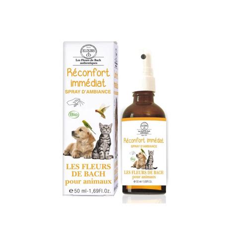 Fleurs De Bach Animaux R Confort Spray Ml Elixirs Co Achat