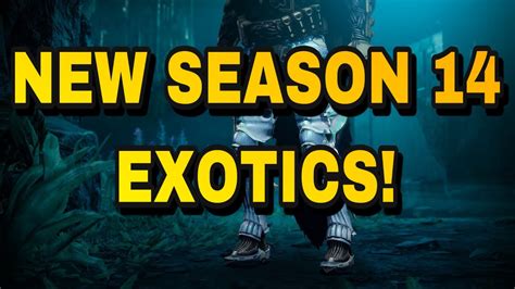 EVERY NEW SEASON OF THE SPLICER EXOTIC ARMOR PIECES WITH PERKS