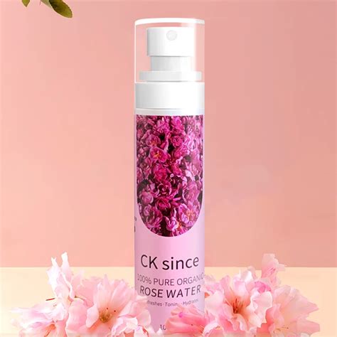 Customized Rose Water Facial Skin Toner 100ml Soothing Anti-inflammatory Moisturizing And ...