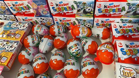 Princess Vs Natoons Kinder Surprise Asmr Unboxing Youtube