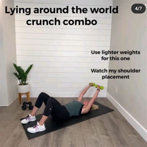 Crunch Combo By Susanne H Exercise How To Skimble