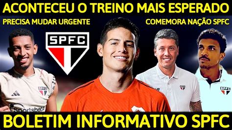 Comemora Finalmente Aconteceu O Treino Mais Esperado No Spfc