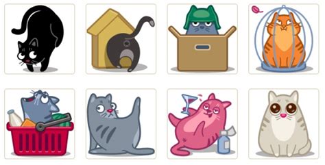 Бесплатные иконки кошек - котовасия и котоклизм | Зоогид - портал о ...