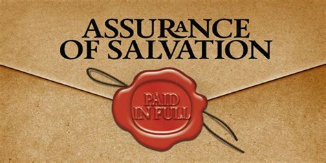 Assurance Of Salvation Adult Catechesis And Christian Religious