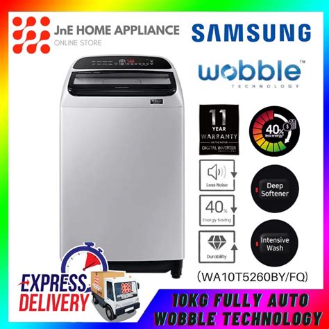 Samsung Wa T By Fq Top Load Washer With Wobble Technology Kg