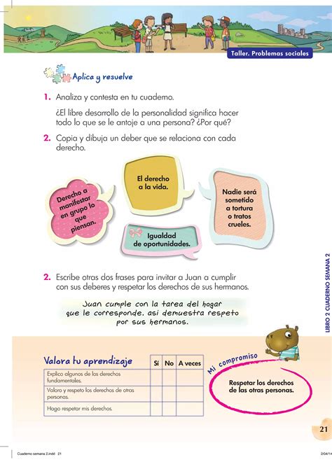 Actividad De Clase Ciudadania Pdf