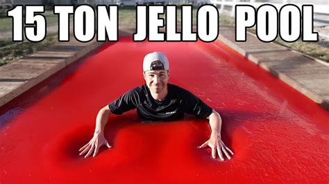 World’s Largest Jello Pool- Can you swim? | Swimmer's Daily