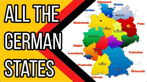 Learn German The German Federal Statesdie Bundesländer Deutsch Für