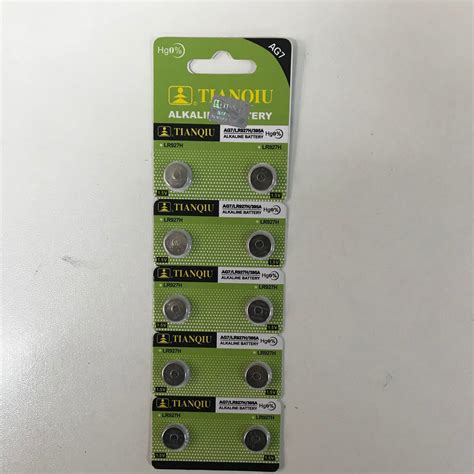 Tianqiu AG7 Alkaline Battery 395 Watch Battery Dry Battery - China ...