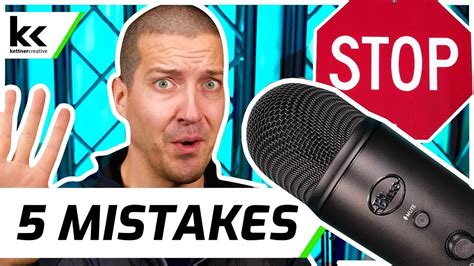 Blue Yeti Microphone Stop Making These 5 Mistakes Youtube