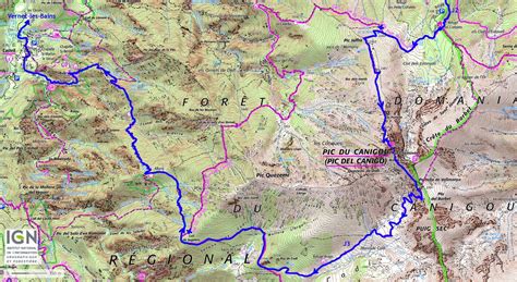 Pyrénées orientales Traversée du Canigou