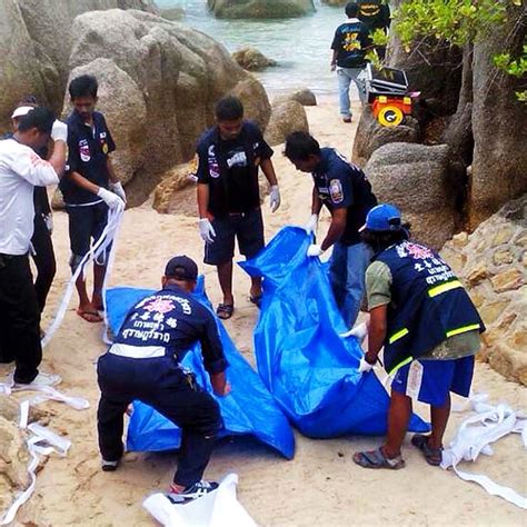 Thai Police Hunt British Man After Backpackers Murdered With Hoe And