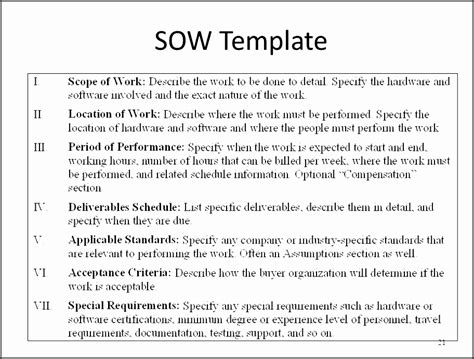 Sow Project Management Template