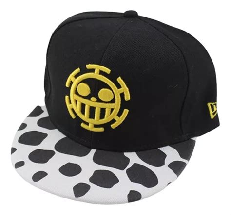 Gorra One Piece Adulto Luffy Trafalgar Law Bordado Meses sin interés