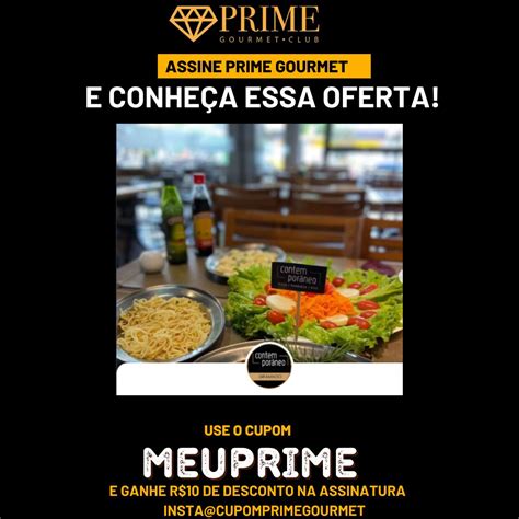 Contemporâneo Gramado O Melhor do Prime Gourmet Use o Cupom MEUPRIME