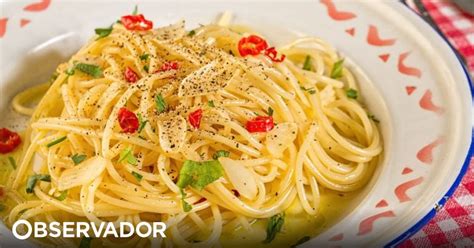 As Cinco Receitas Que Precisa De Saber Esparguete Observador