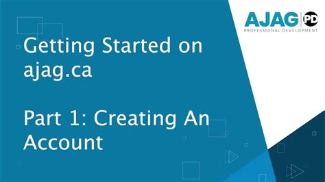 started  ajag part  creating  account youtube