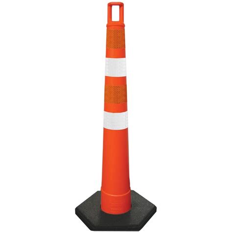 Plasticade 510 O HIP 4O4W4O4W 2 Watchtower Stacker Orange Cone With Two