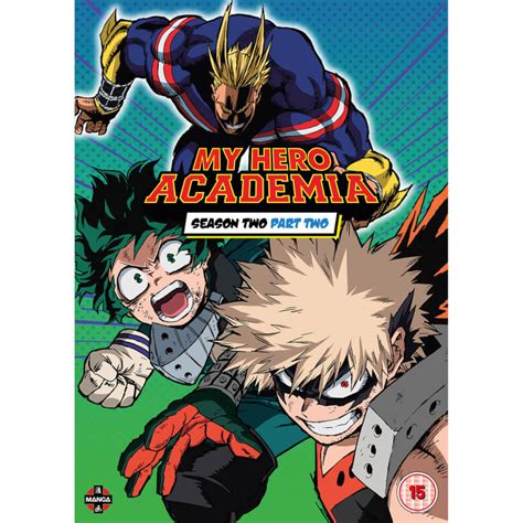 My Hero Academia Season 2 Part 2 Dvd Zavvi Uk