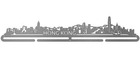 Hong Kong Cityscape | Sport & Running Medal Displays | The Original ...