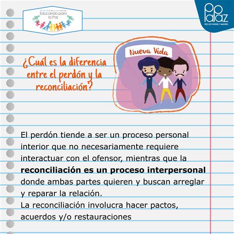 Red PaPaz on Twitter El perdón es diferente a la reconciliación No