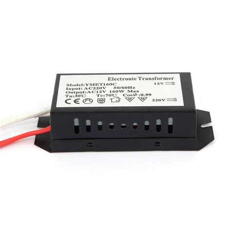 Vvikizy Transformateur électronique de puissance 220V à 12V