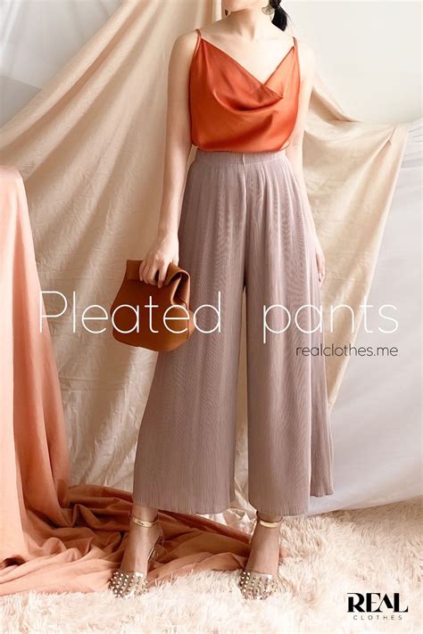 Quần dập li nude Real Clothes