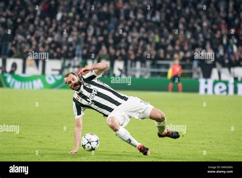 Giorgio Chiellini Juventus Fc During The Champions League Match