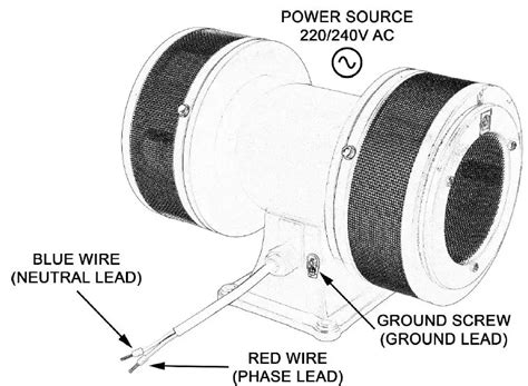 Vixen Horns Vxs 2245ar 220v Industrial Electric Motor Siren