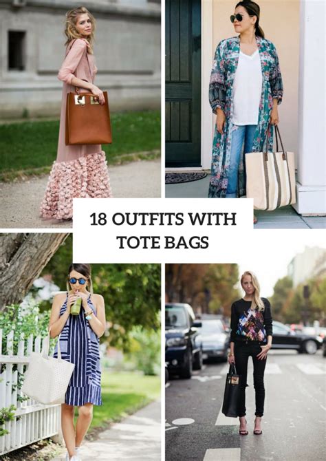 18 Outfits With Tote Bags For This Summer - Styleoholic