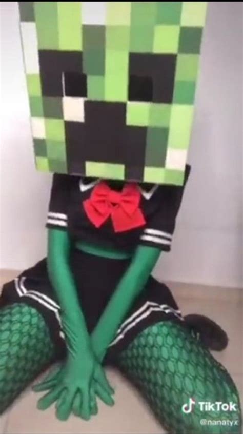 Creeper Cosplay Cosplay Creepers Minecraft