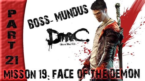 Dmc Devil May Cry Playthrough Part Mission Face Of The Demon